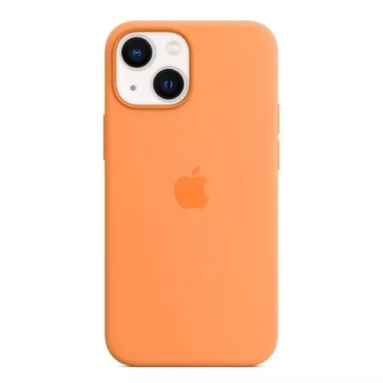 Iphone 13 Silicone Case With Magsafe - Marigold